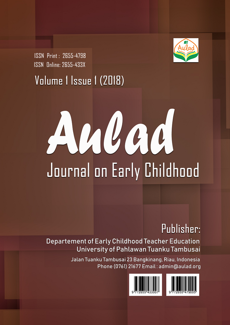 Aulad: Journal on Early Childhood Universitas Pahlawan - PPJ PAUD INDONESIA